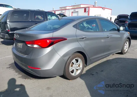 2014 Hyundai Elantra Se из США, поврежденный, VIN 5NPDH4AE8EH481492